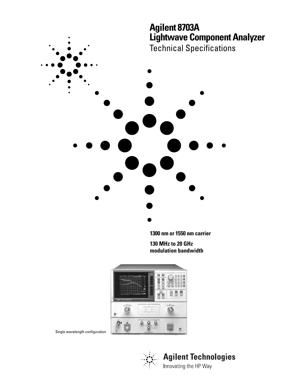 Atec Agilent-8703A User Manual | 16 pages