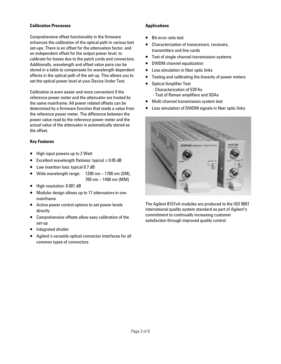 Atec Agilent-8156A User Manual | Page 3 / 8