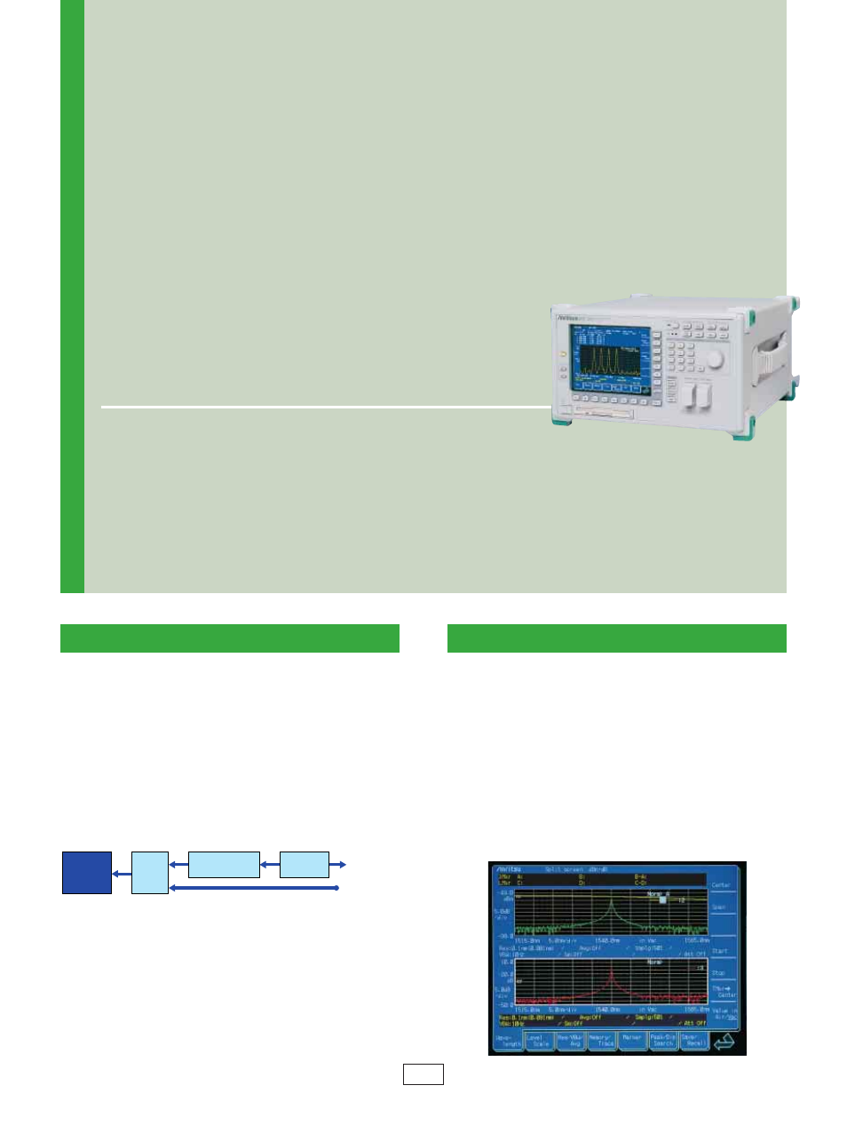 Ideal for high-performance wdm measurement | Atec Anritsu_MS9720A User Manual | Page 2 / 12