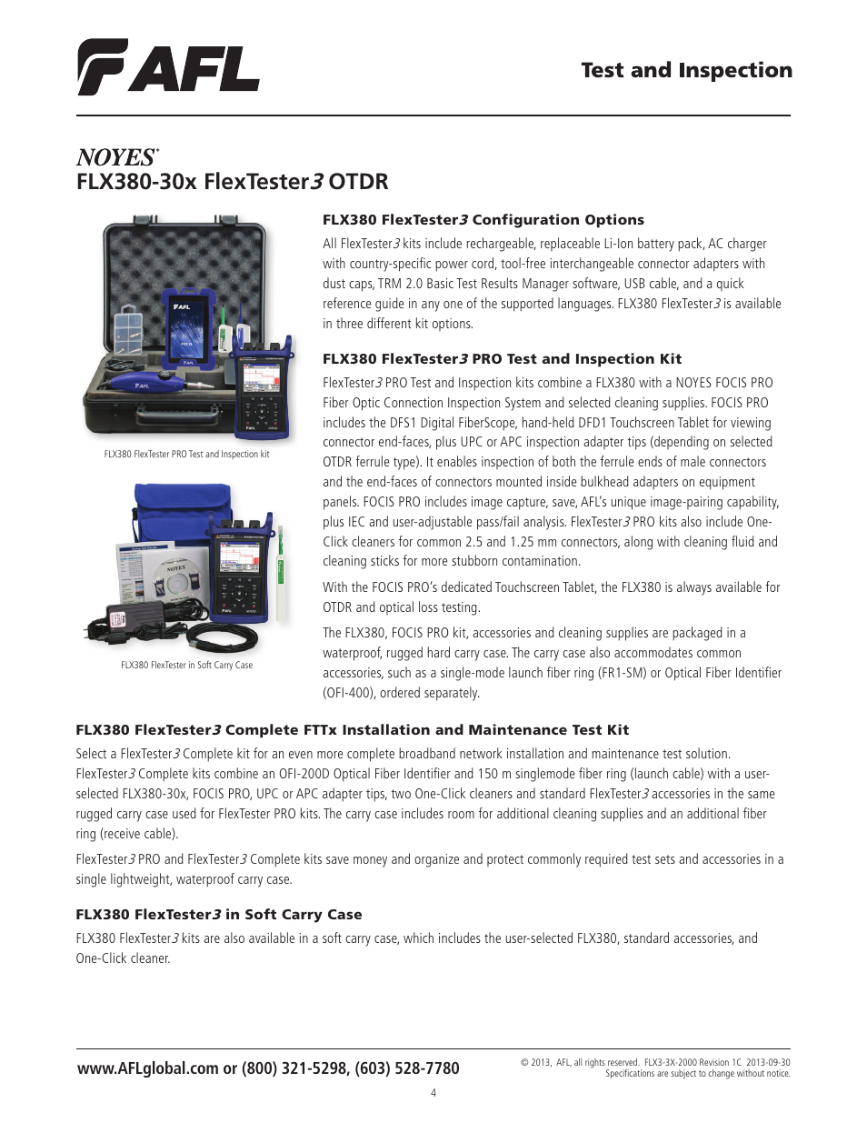 Otdr | Atec AFL-Noyes-FLX3 User Manual | Page 4 / 6