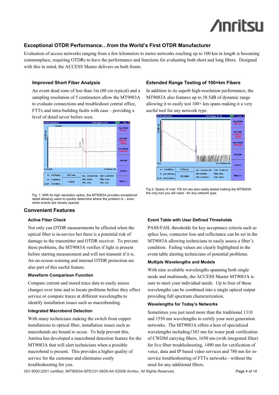 Atec Anritsu-MT9083A User Manual | Page 4 / 14