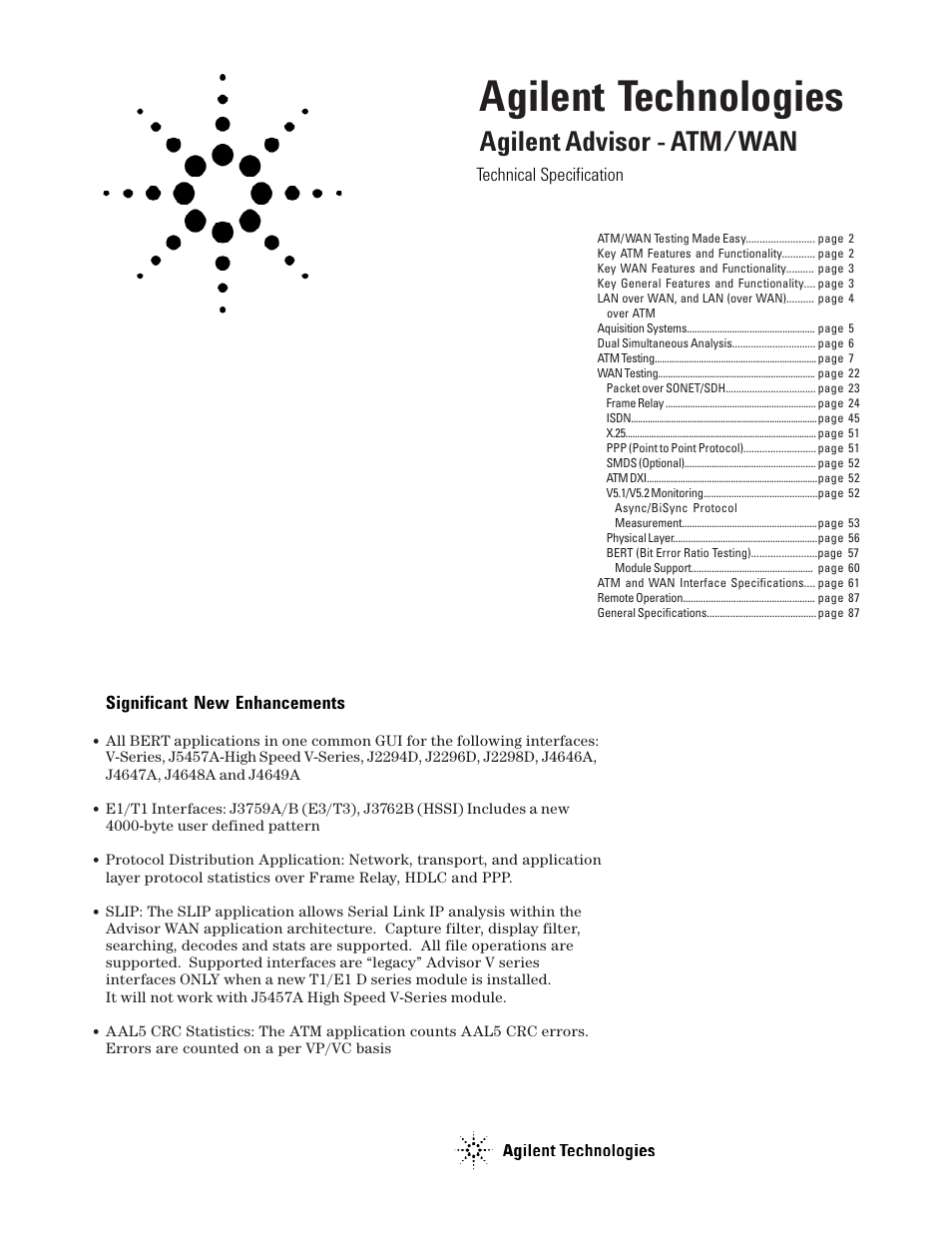 Atec Agilent-J2300E User Manual | 92 pages