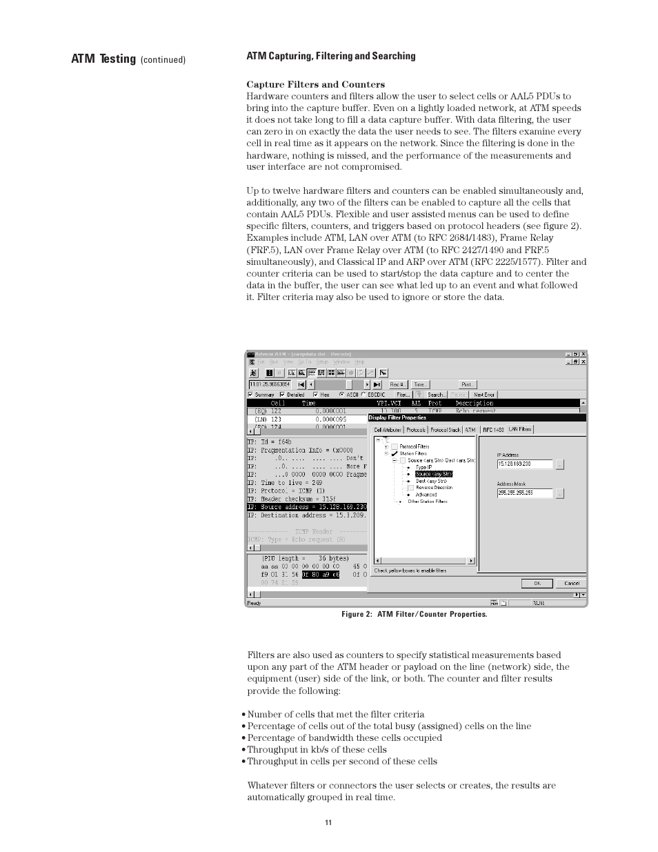 Atm testing | Atec Agilent-J2300E User Manual | Page 11 / 92