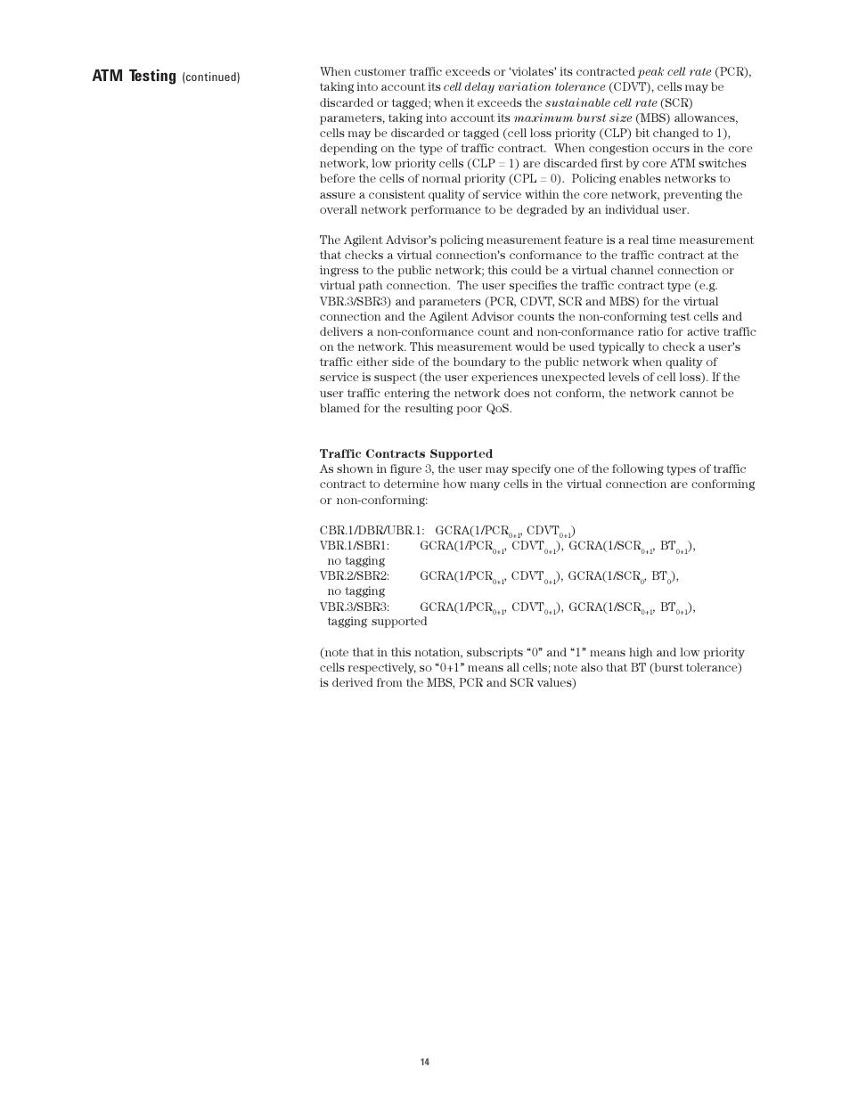 Atm testing | Atec Agilent-J2300E User Manual | Page 14 / 92