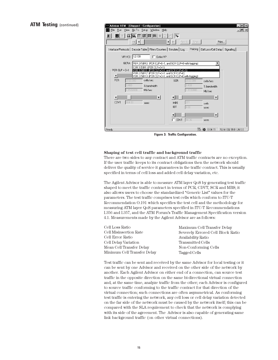 Atm testing | Atec Agilent-J2300E User Manual | Page 15 / 92