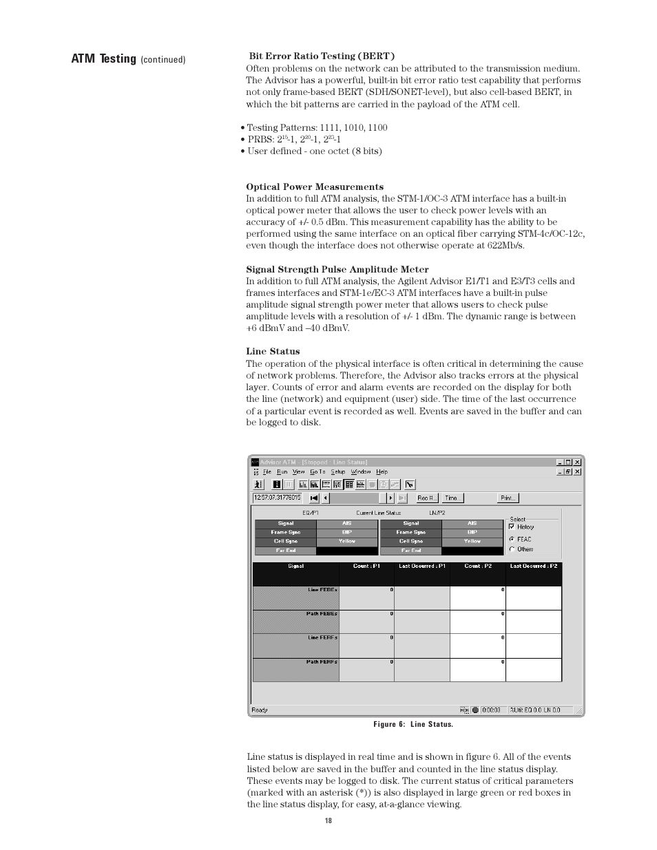 Atm testing | Atec Agilent-J2300E User Manual | Page 18 / 92