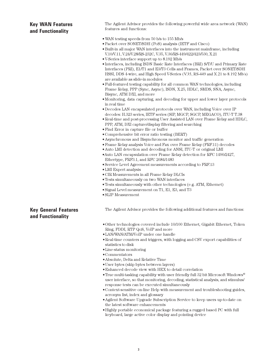 Atec Agilent-J2300E User Manual | Page 3 / 92