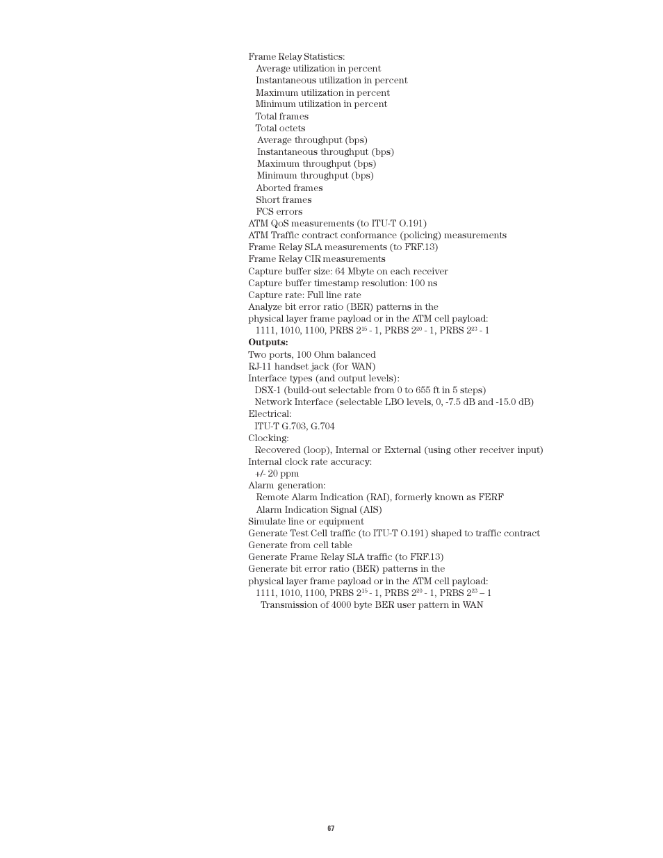 Atec Agilent-J2300E User Manual | Page 67 / 92