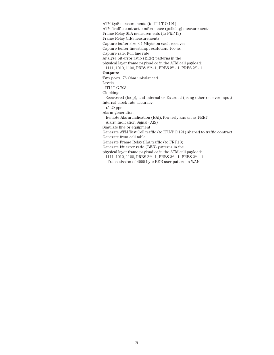 Atec Agilent-J2300E User Manual | Page 71 / 92