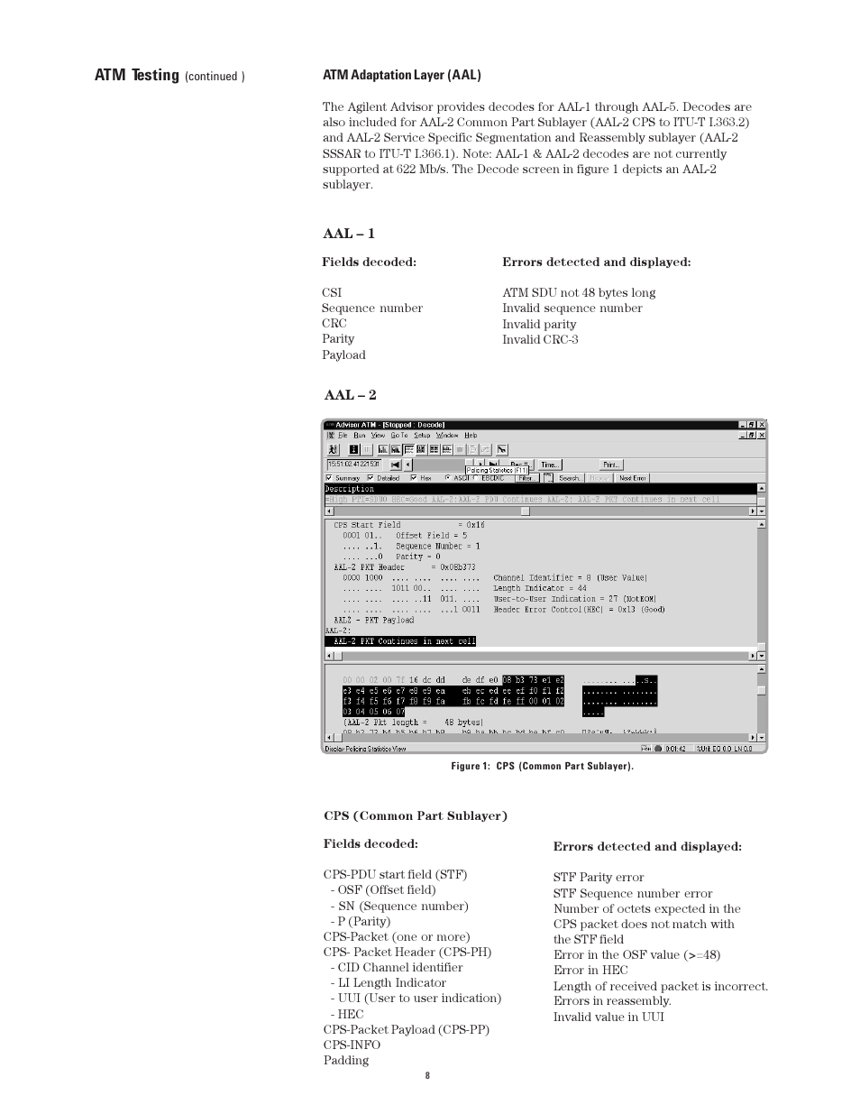 Atm testing | Atec Agilent-J2300E User Manual | Page 8 / 92