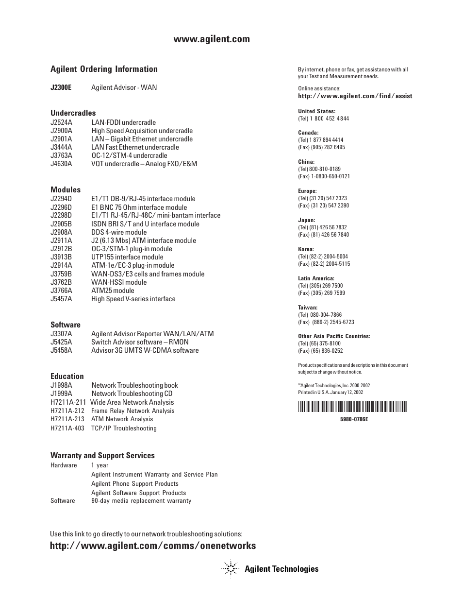 Atec Agilent-J2300E User Manual | Page 92 / 92