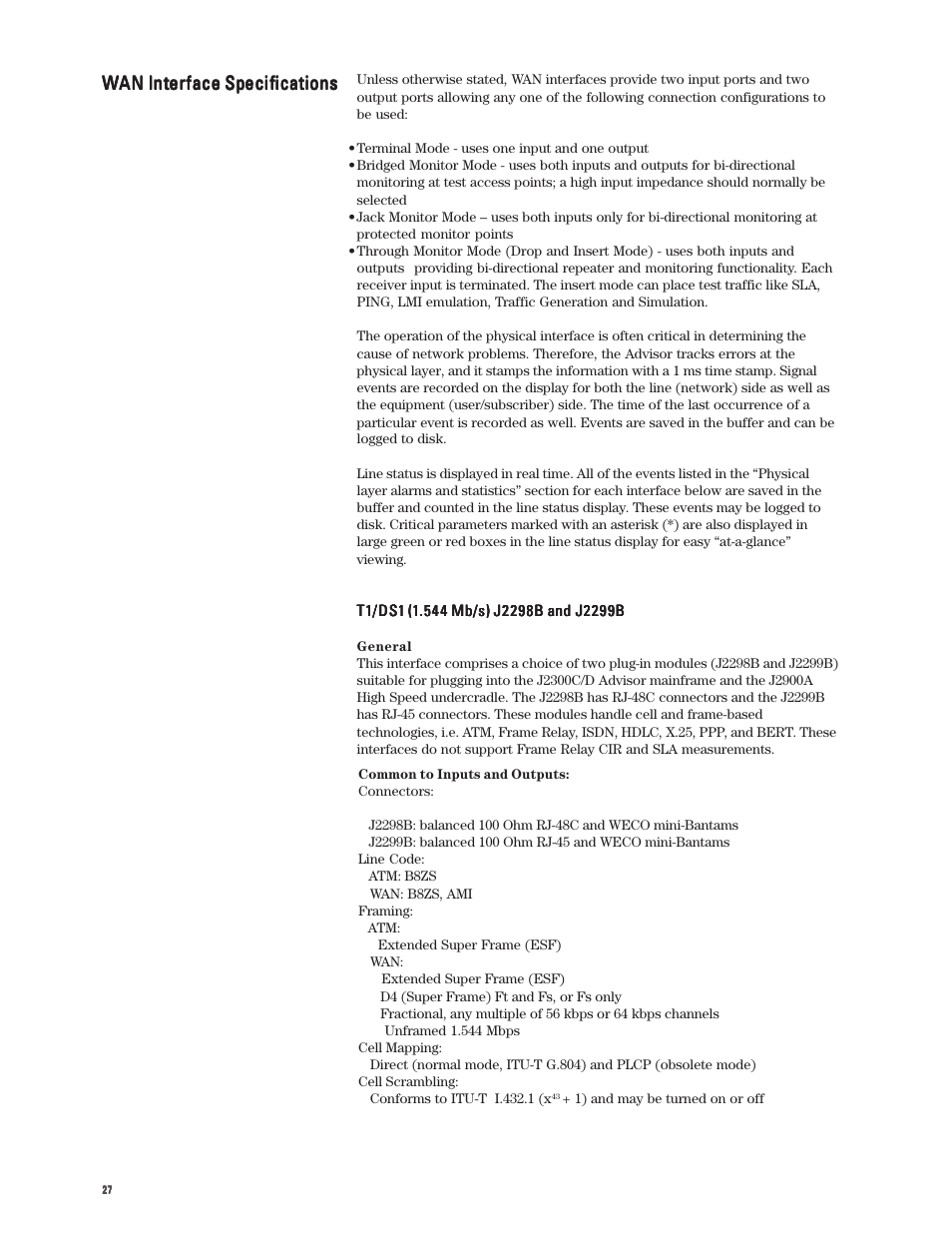 Atec Agilent-J2298B_J2299B User Manual | 2 pages