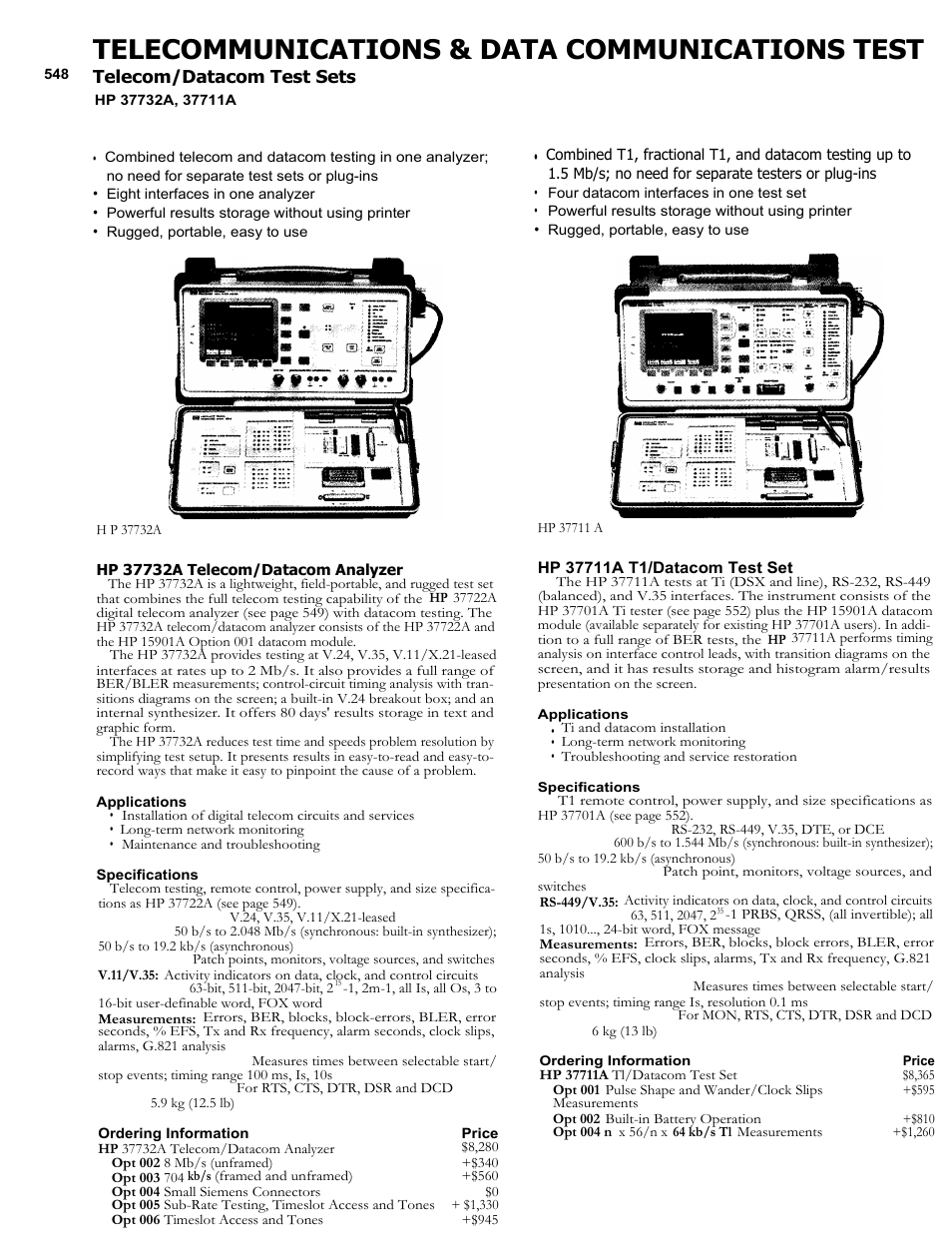 Atec Agilent-37711A User Manual | 1 page