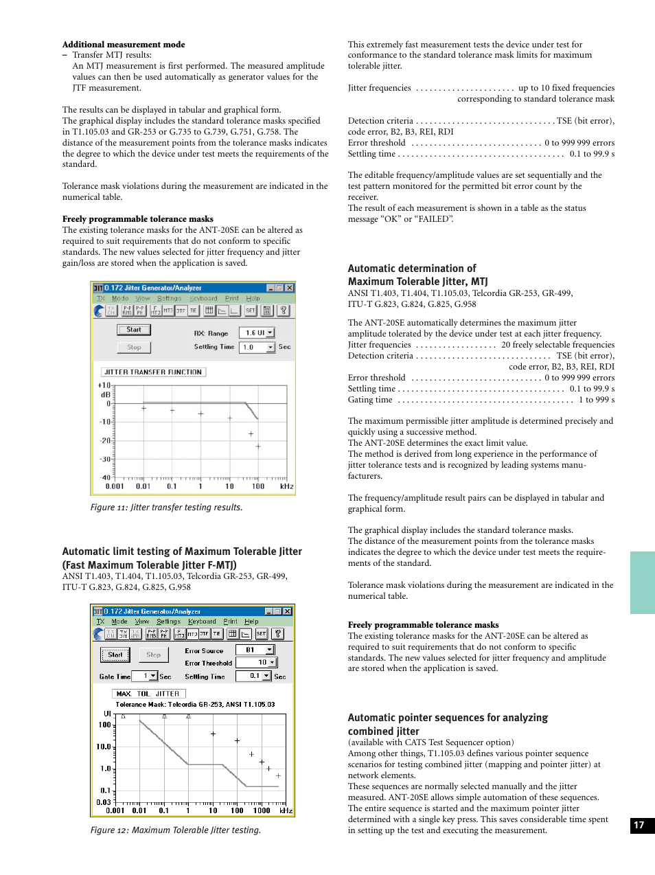 Atec Acterna-JDSU-ANT-20SE User Manual | Page 17 / 30