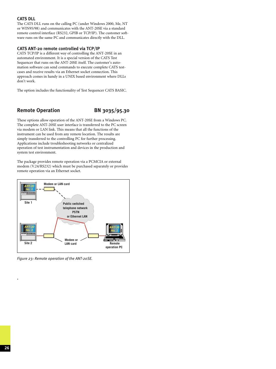 Atec Acterna-JDSU-ANT-20SE User Manual | Page 26 / 30