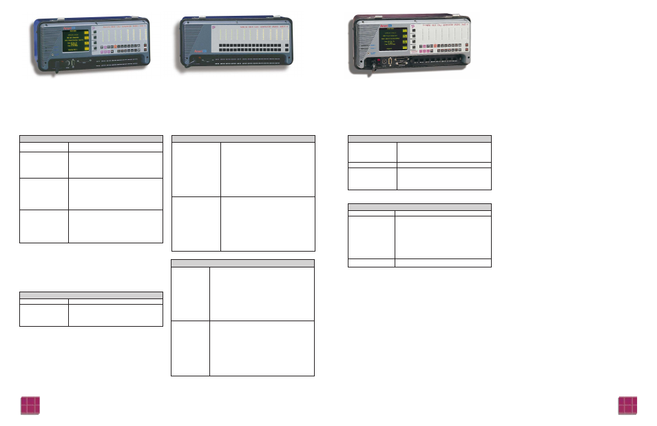 Am2-a and am2e-a specifications, Am2-p specifications, Adsi option | Expanded system specifications for adsi option | Atec Ameritec-AM2-DE-DX-A-P-D User Manual | Page 6 / 8