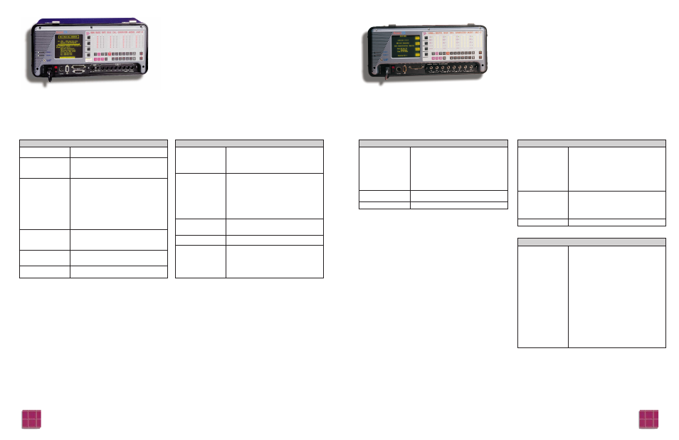 Am2-de system indicators and alarms | Atec Ameritec-AM2-DE-DX-A-P-D User Manual | Page 7 / 8