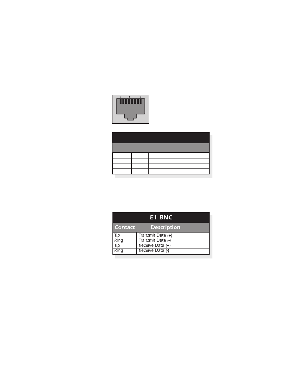 E1 rj48c, E1 interface | Atec Agilent-N1735A User Manual | Page 13 / 16