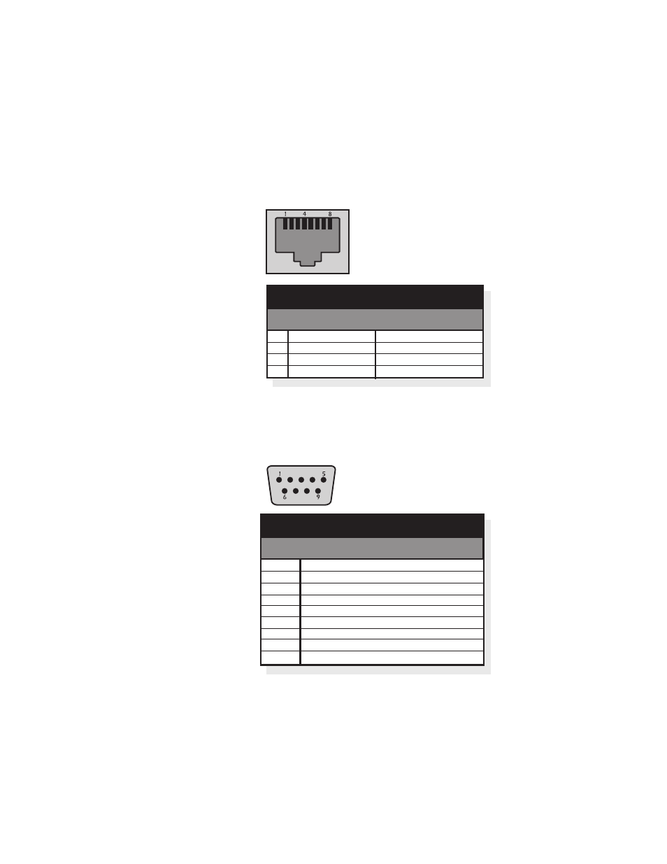 Dds rj48s, Serial port - 9 way d type | Atec Agilent-N1735A User Manual | Page 14 / 16