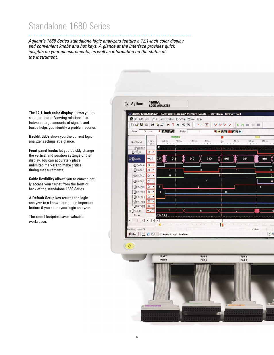 Standalone 1680 series | Atec Agilent-N1690A User Manual | Page 6 / 12