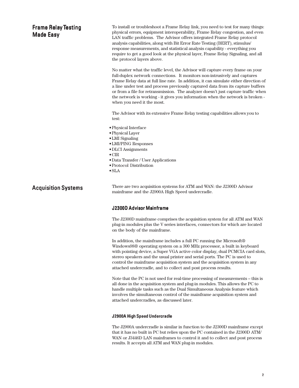 Atec Agilent-J3763A User Manual | Page 2 / 44