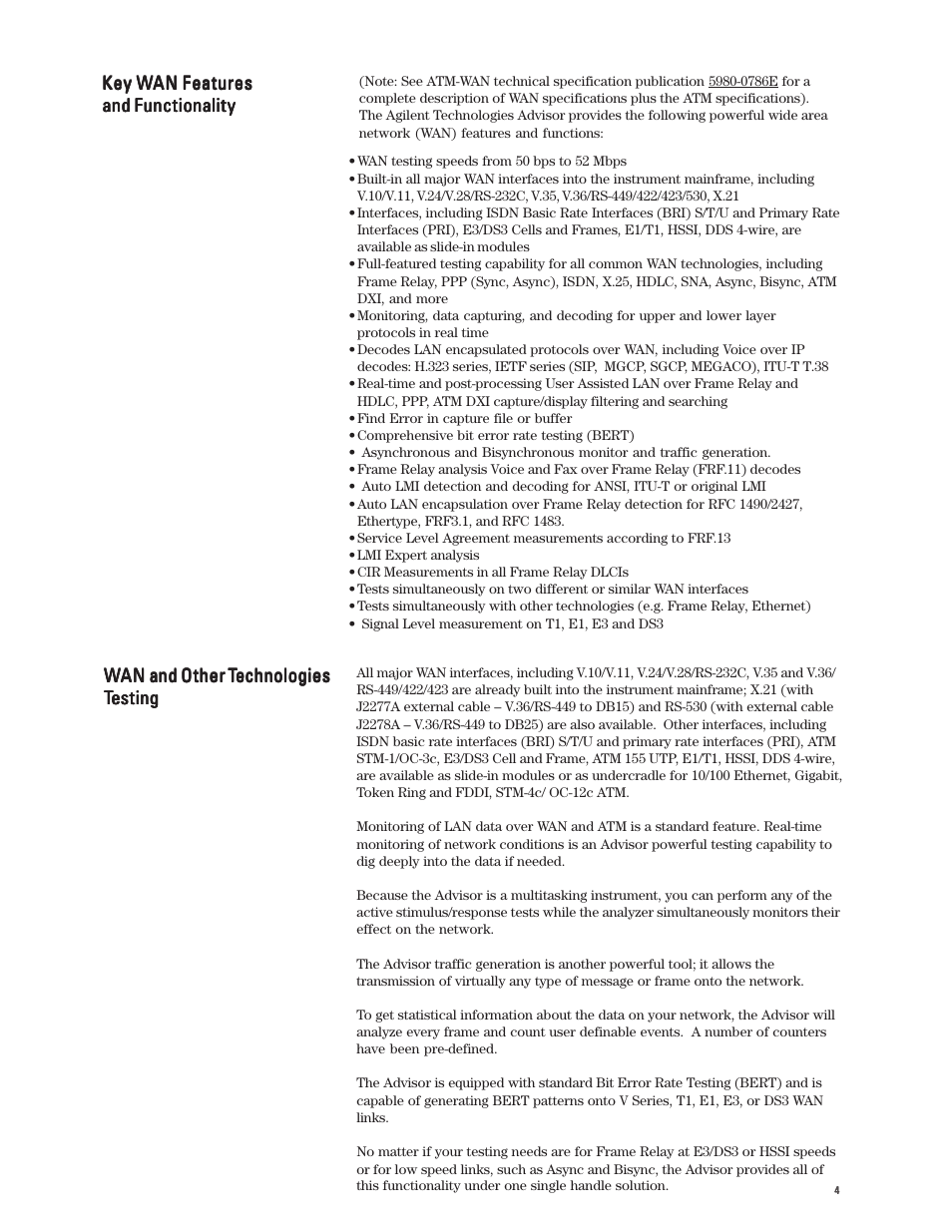 Atec Agilent-J3763A User Manual | Page 4 / 44