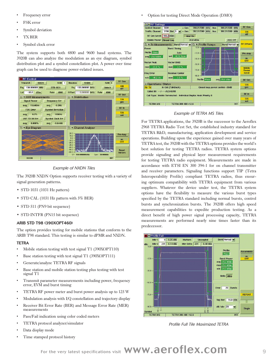 Atec Aeroflex-3920B User Manual | Page 9 / 24