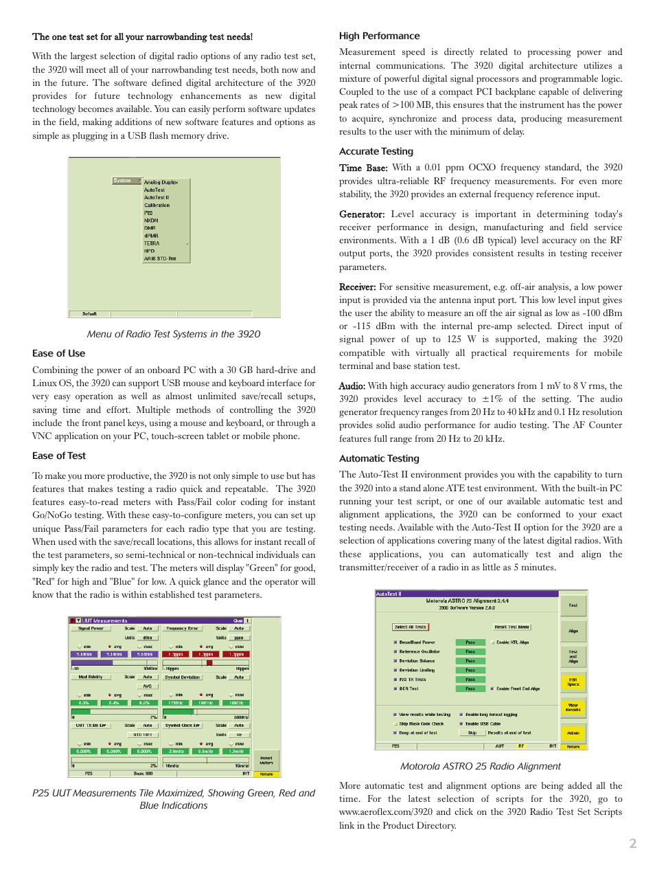Atec Aeroflex-3920 User Manual | Page 2 / 24