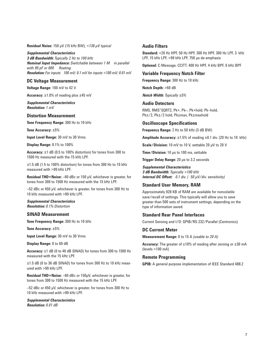 Atec Agilent-8920B User Manual | Page 7 / 14