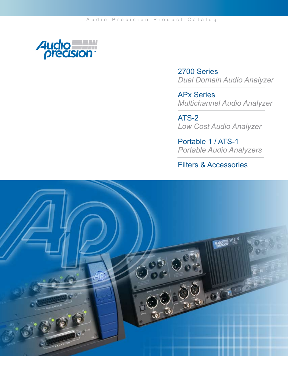 Atec Audio-Precision-ats1dd User Manual | 8 pages