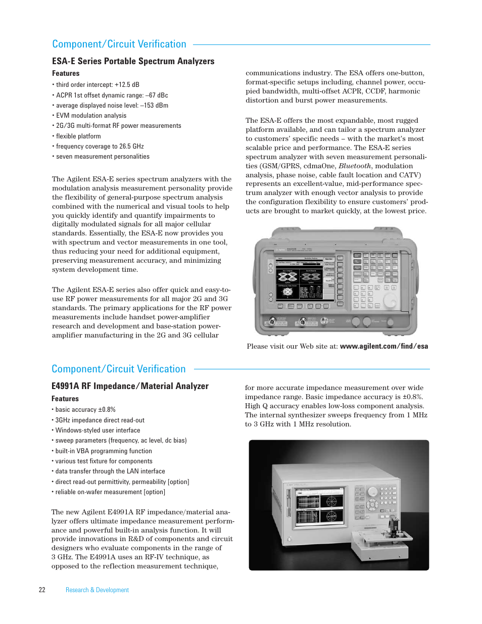 Atec Agilent-E4991A User Manual | 1 page