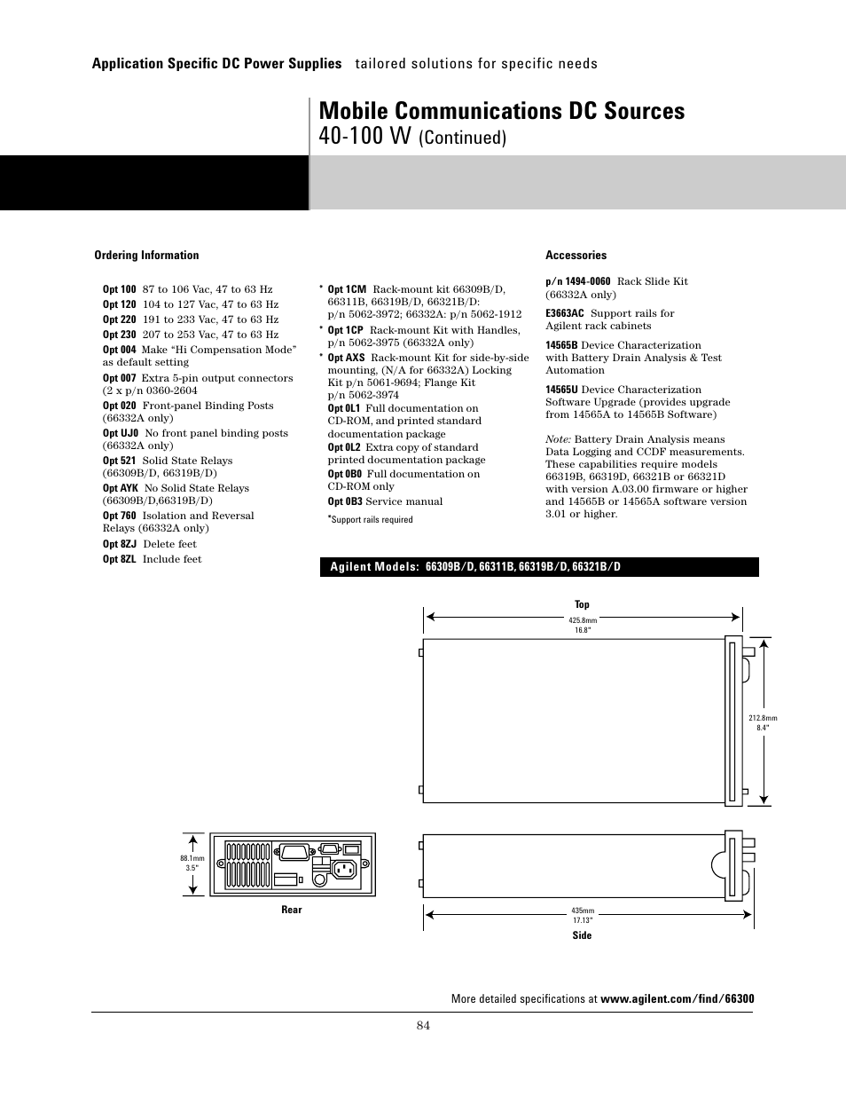 Continued) | Atec Agilent-66319D User Manual | Page 4 / 7