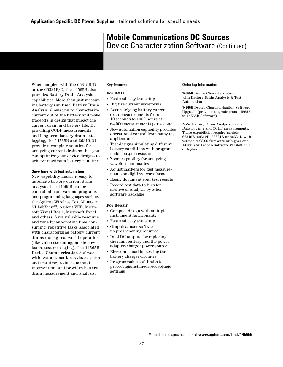 Continued) | Atec Agilent-66319D User Manual | Page 7 / 7