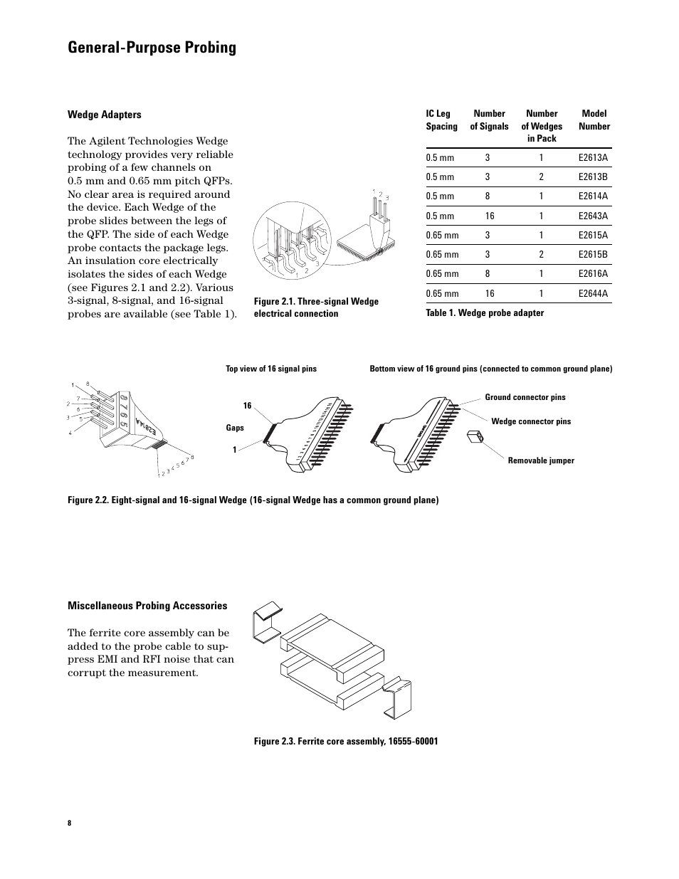 General-purpose probing | Atec Agilent-346a User Manual | Page 8 / 69