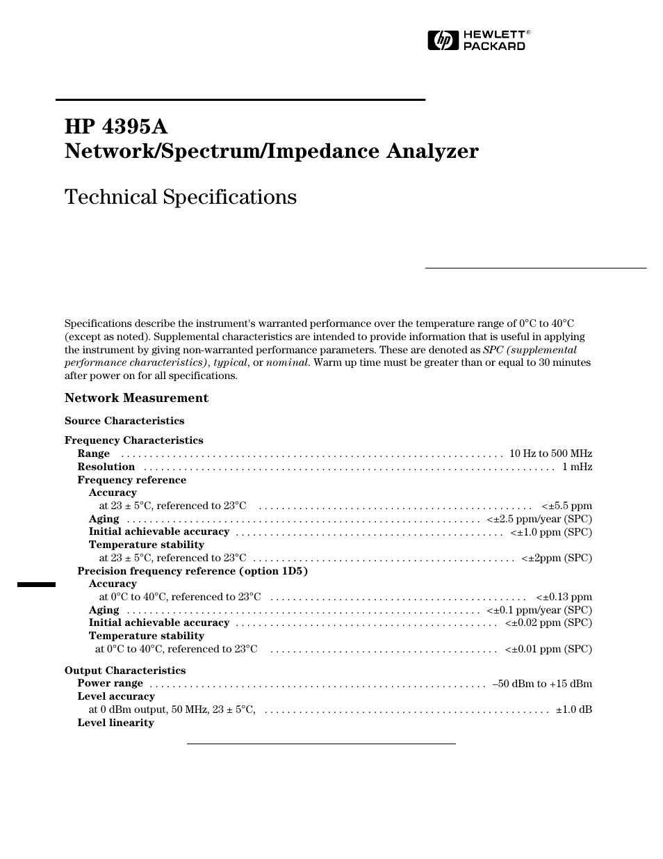 Atec Agilent-4395A User Manual | 27 pages