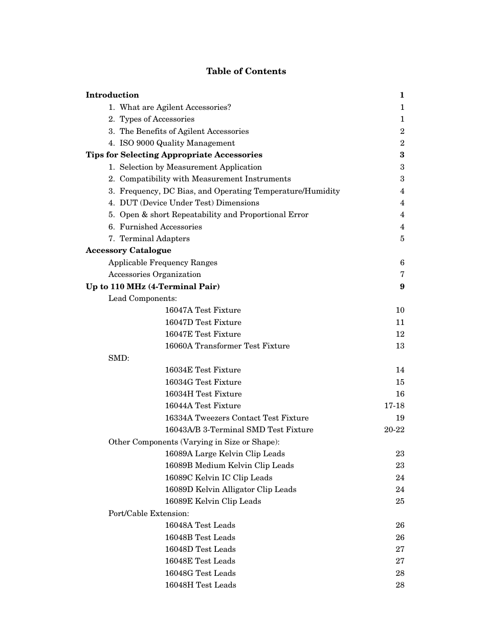Atec Agilent-16047A User Manual | Page 2 / 108