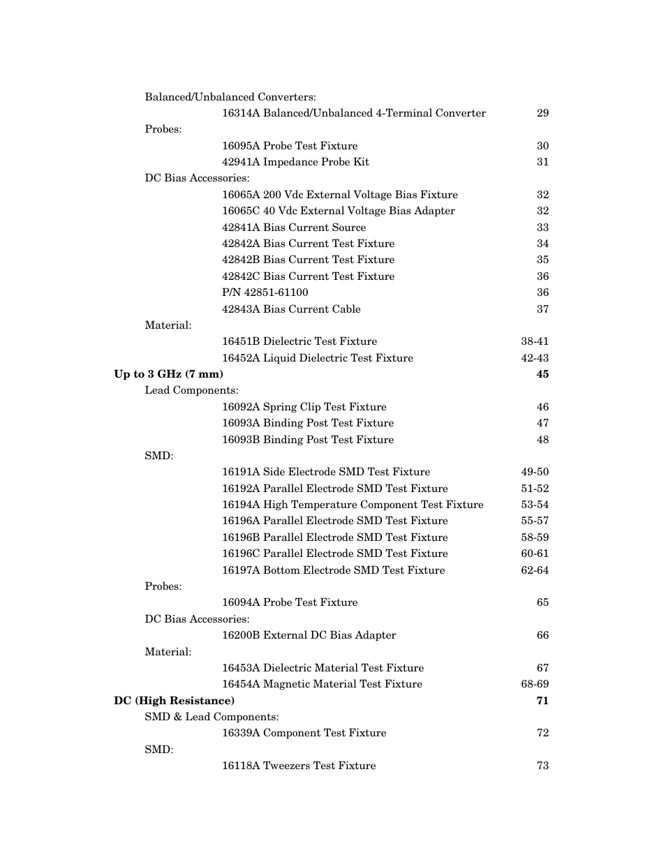 Atec Agilent-16047A User Manual | Page 3 / 108