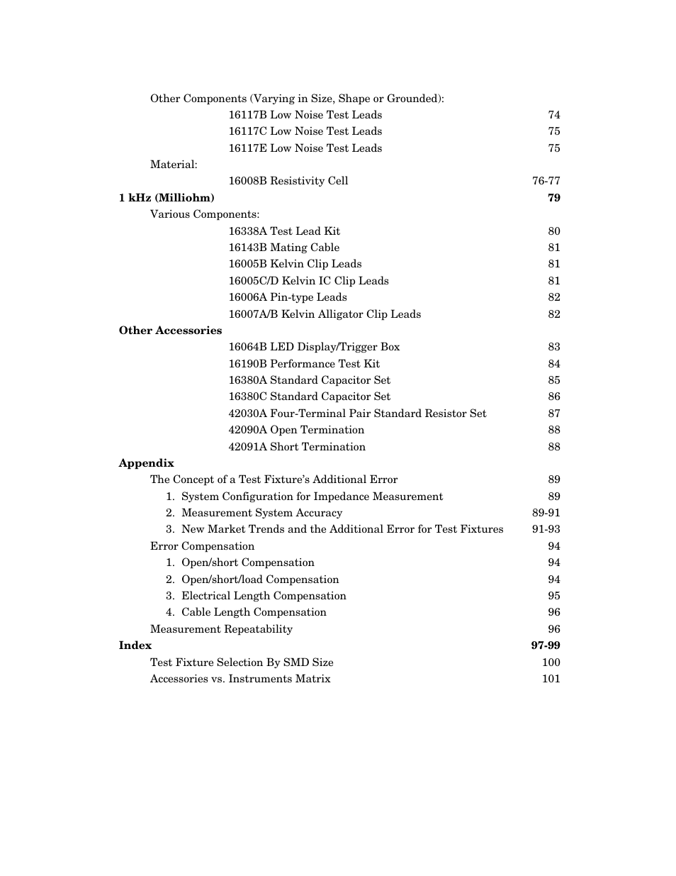 Atec Agilent-16047A User Manual | Page 4 / 108