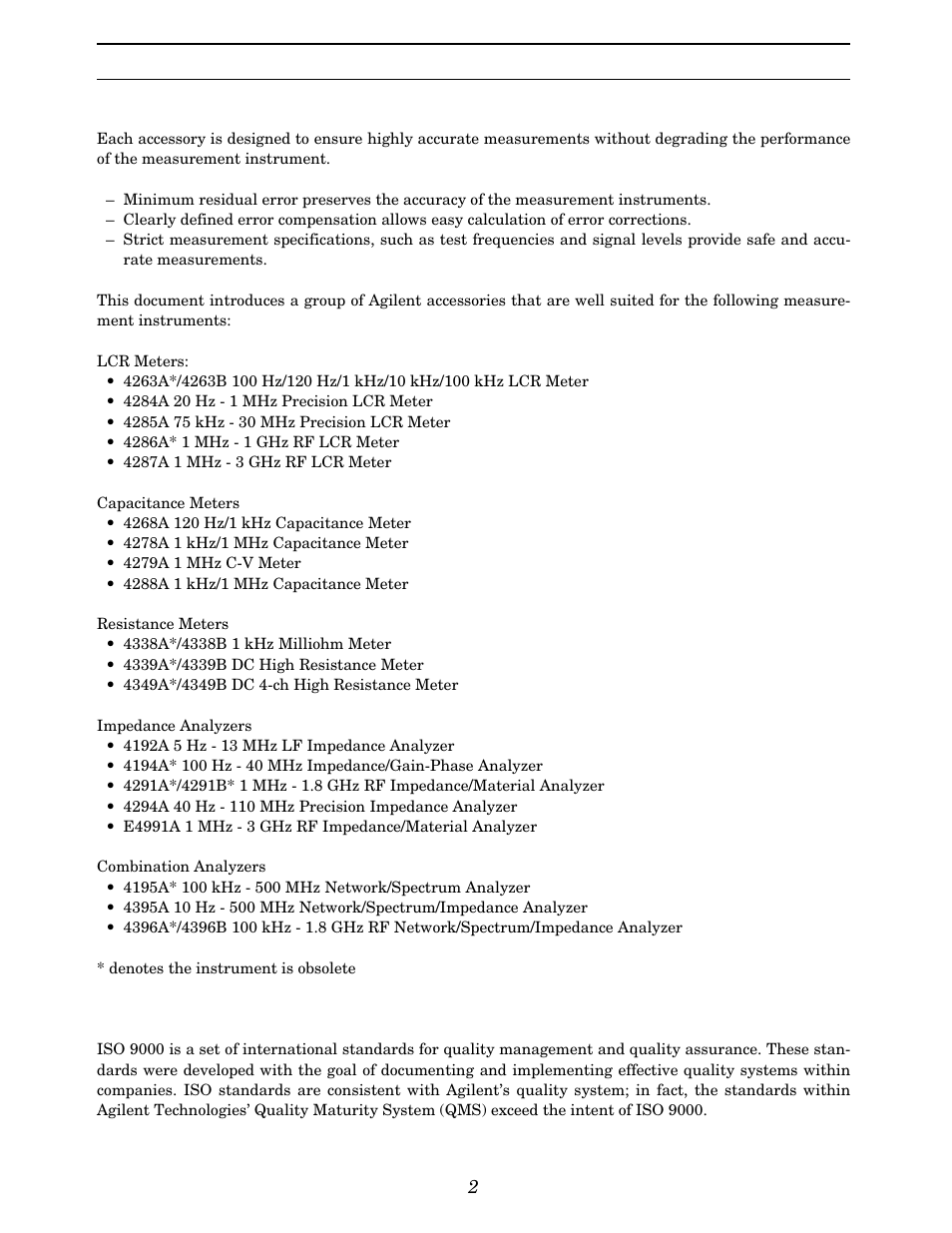 Introduction | Atec Agilent-16047A User Manual | Page 7 / 108