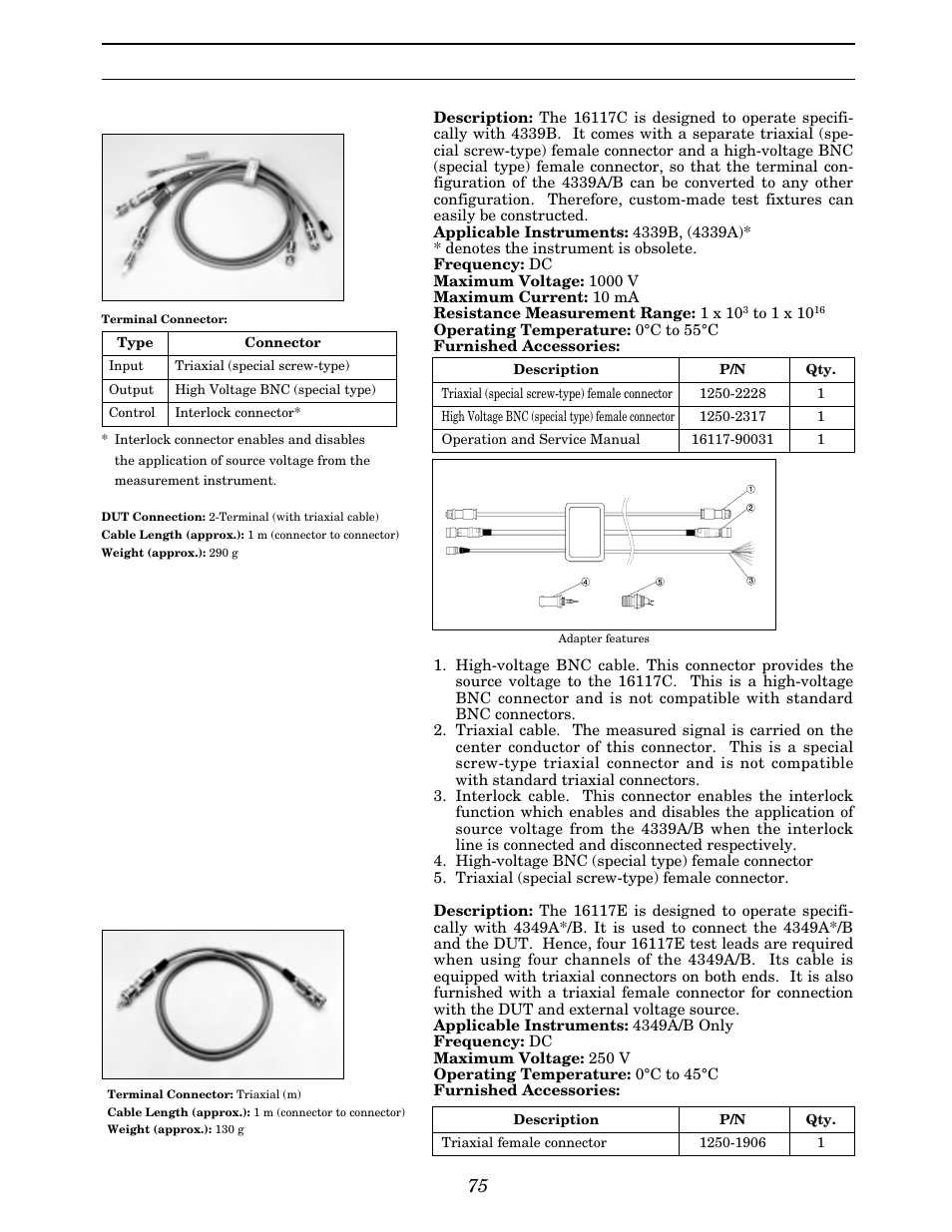 Dc (high resistance) other components | Atec Agilent-16047A User Manual | Page 80 / 108