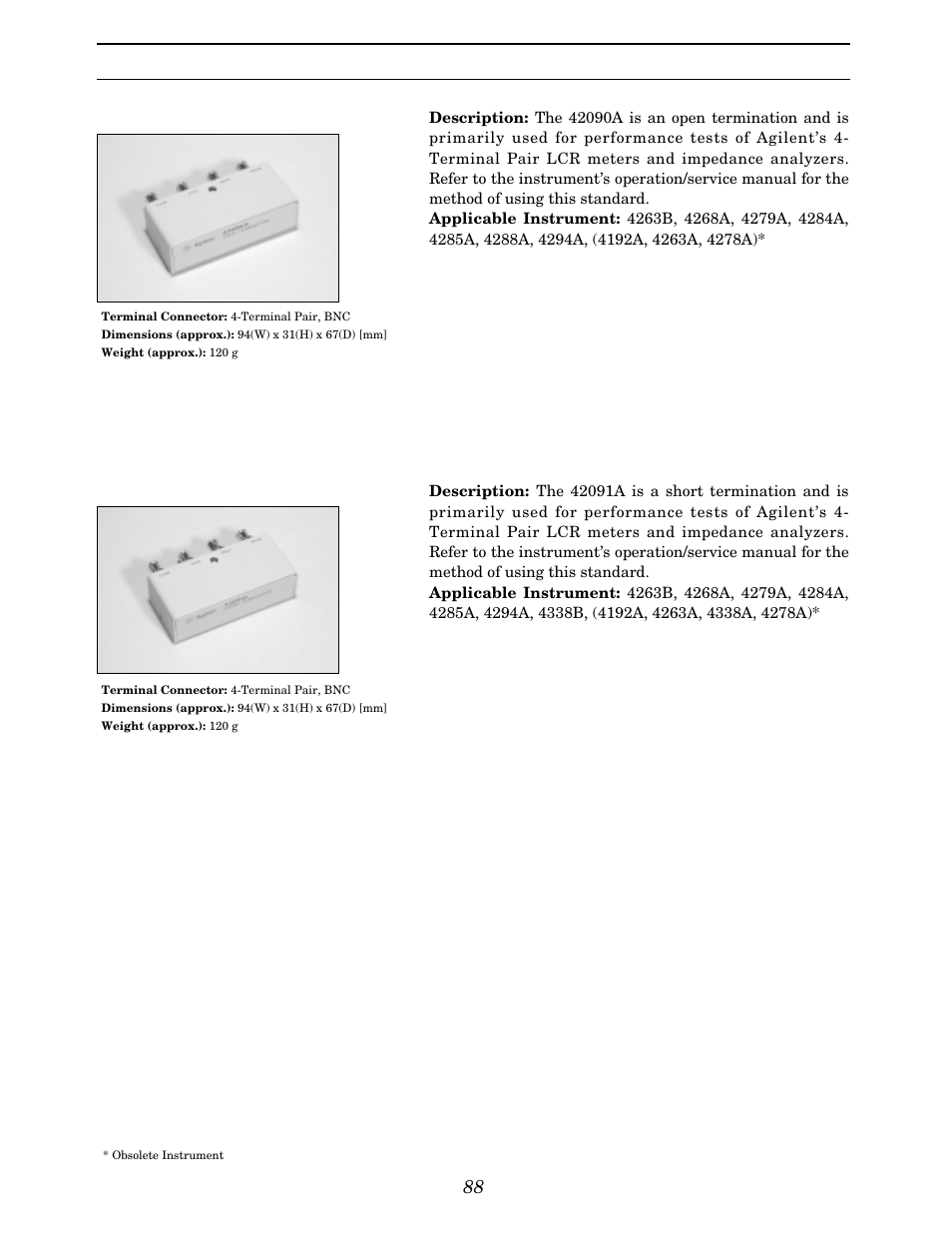 Other accessories | Atec Agilent-16047A User Manual | Page 93 / 108