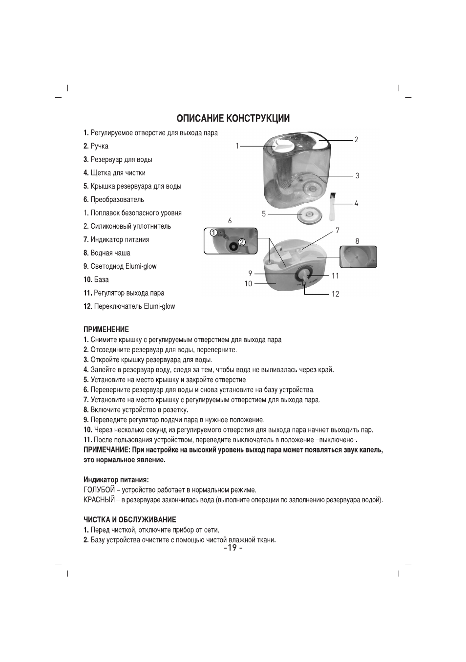 SINBO SAH 6107 User Manual | Page 20 / 35