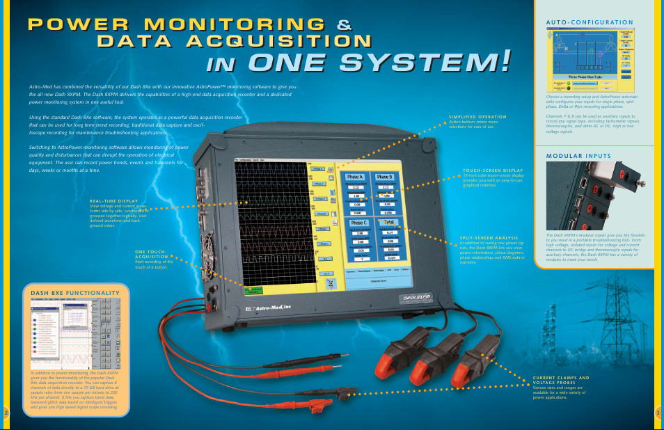 One system | Atec Astro-Med-Dash-8PM User Manual | Page 2 / 7