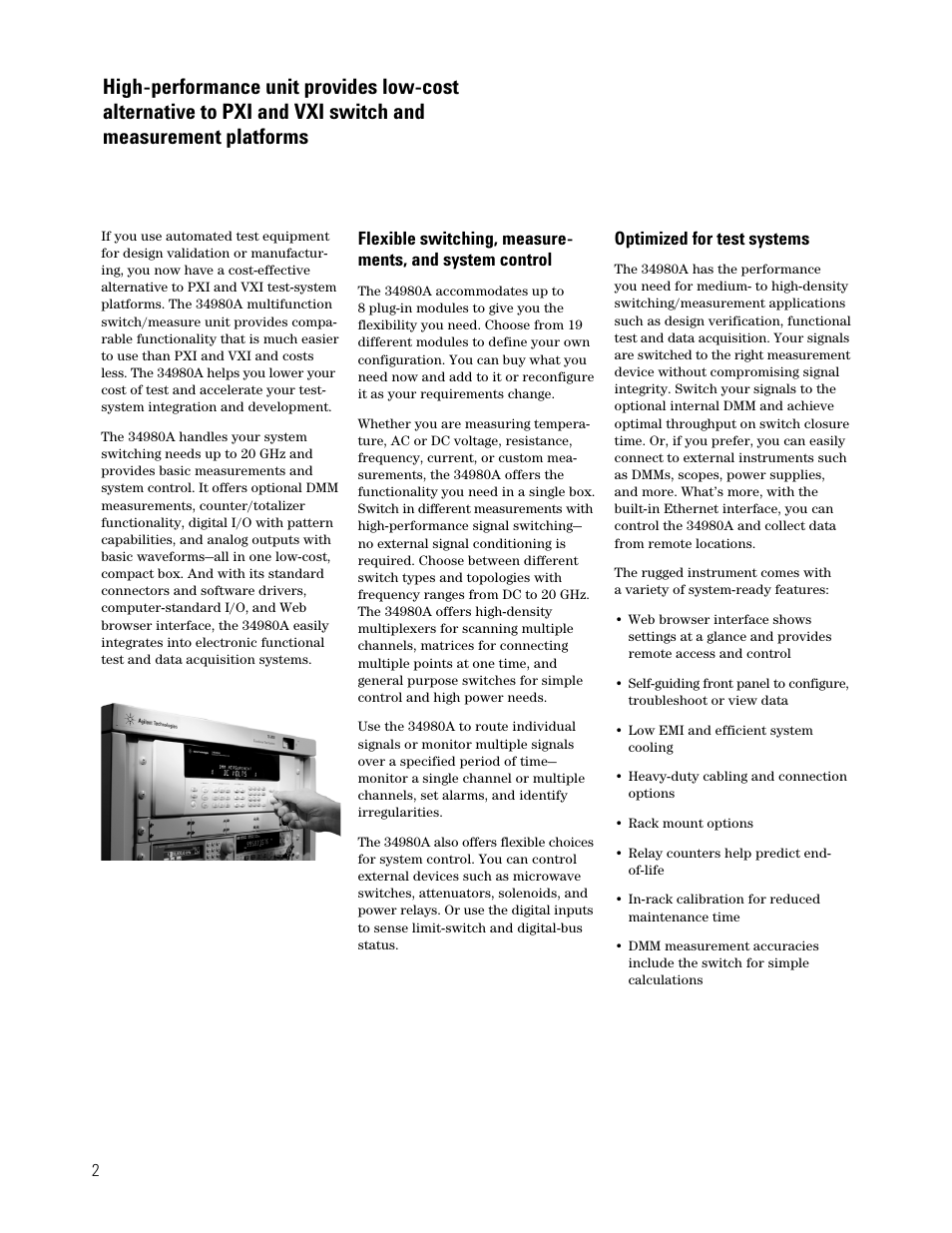 Atec Agilent-34980A User Manual | Page 2 / 26