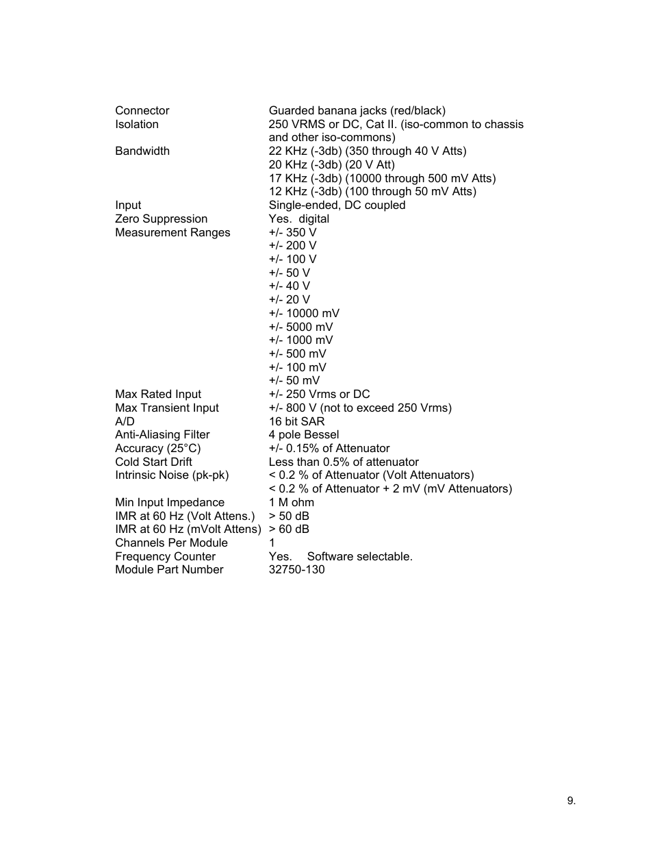 Atec Astro-Med-Dash-8XE User Manual | Page 9 / 9