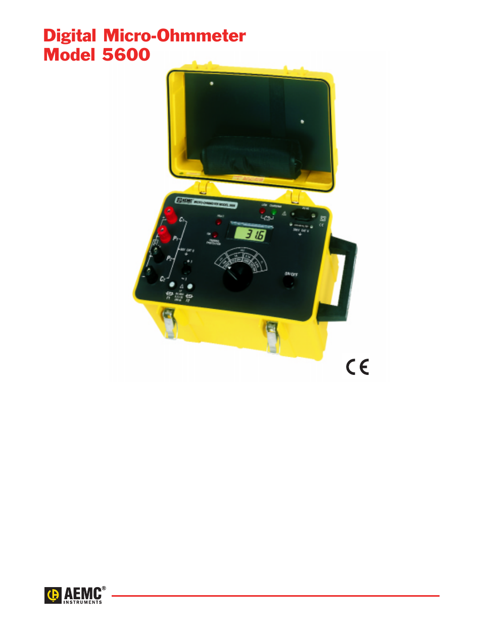 Atec Aemc-5600 User Manual | 4 pages