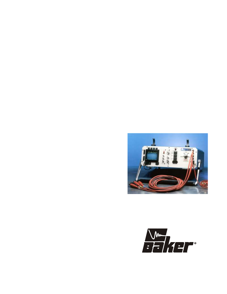 Specifications | Baker D12R User Manual | Page 4 / 4