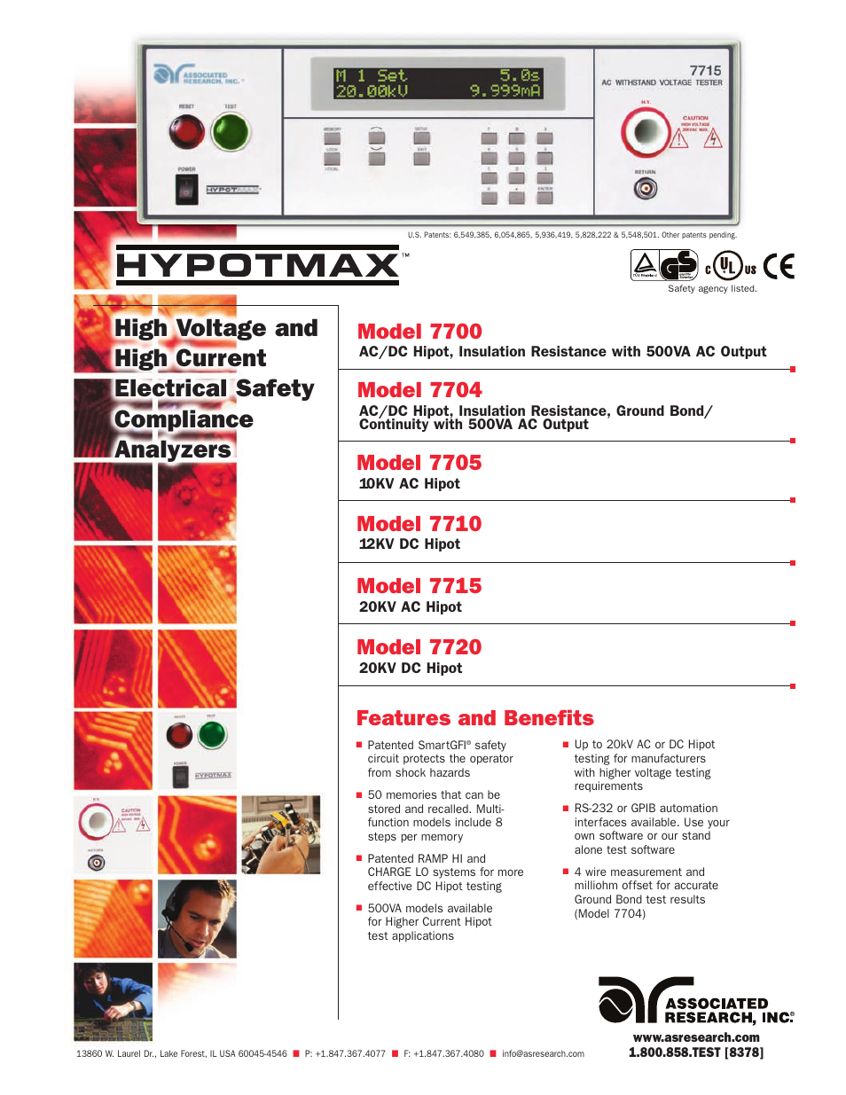 Atec Associated-Research-7704 User Manual | 4 pages