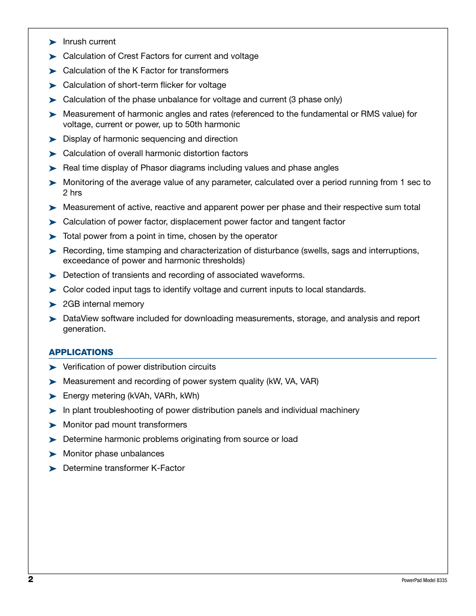 Atec AEMC-8335 User Manual | Page 3 / 7