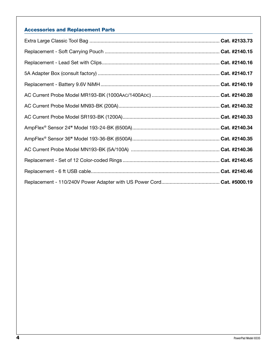 Atec AEMC-8335 User Manual | Page 5 / 7